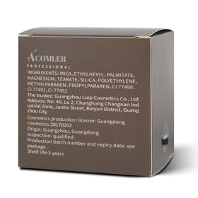 Acomler compact includes everything needed for on-the-go touch ups
