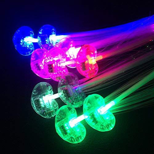 Acooe 13-inch LED hair clip length adjustable to fit hair.