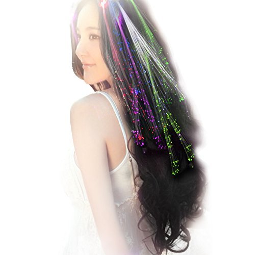 Acooe hair clip worn on a backpack or clothing for extra visibility.