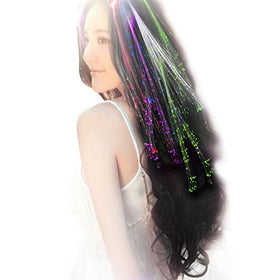 Acooe hair clip worn on a backpack or clothing for extra visibility.