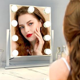 Acoolda vanity mirror smart touch control for quick adjustments.