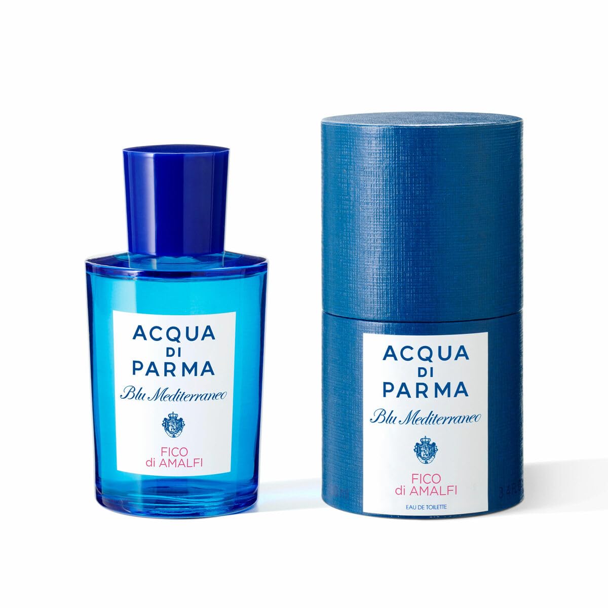 Acqua di Parma Blu Mediterraneo Fico di Amalfi bottle for daily use with a sunny, Mediterranean-inspired scent.