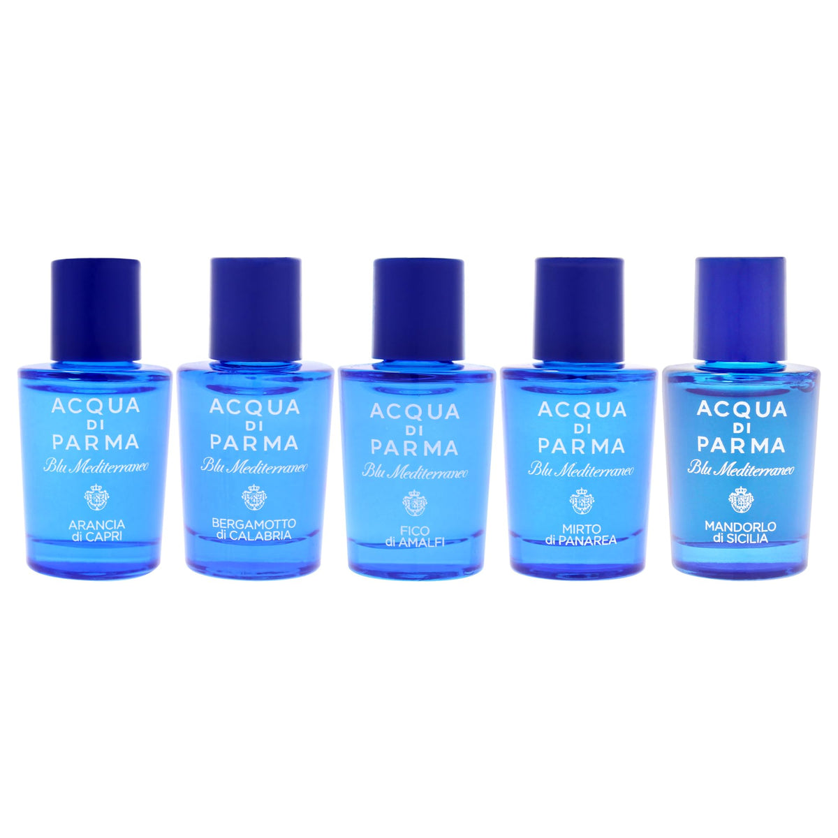 Acqua di Parma Blu Mediterraneo mini EDT packaging box for display or gifting
