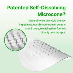 Gentle blemish care that can be used daily without drying surrounding skin.