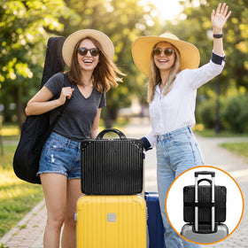 Acshio compact travel case ideal for cosmetics during business trips