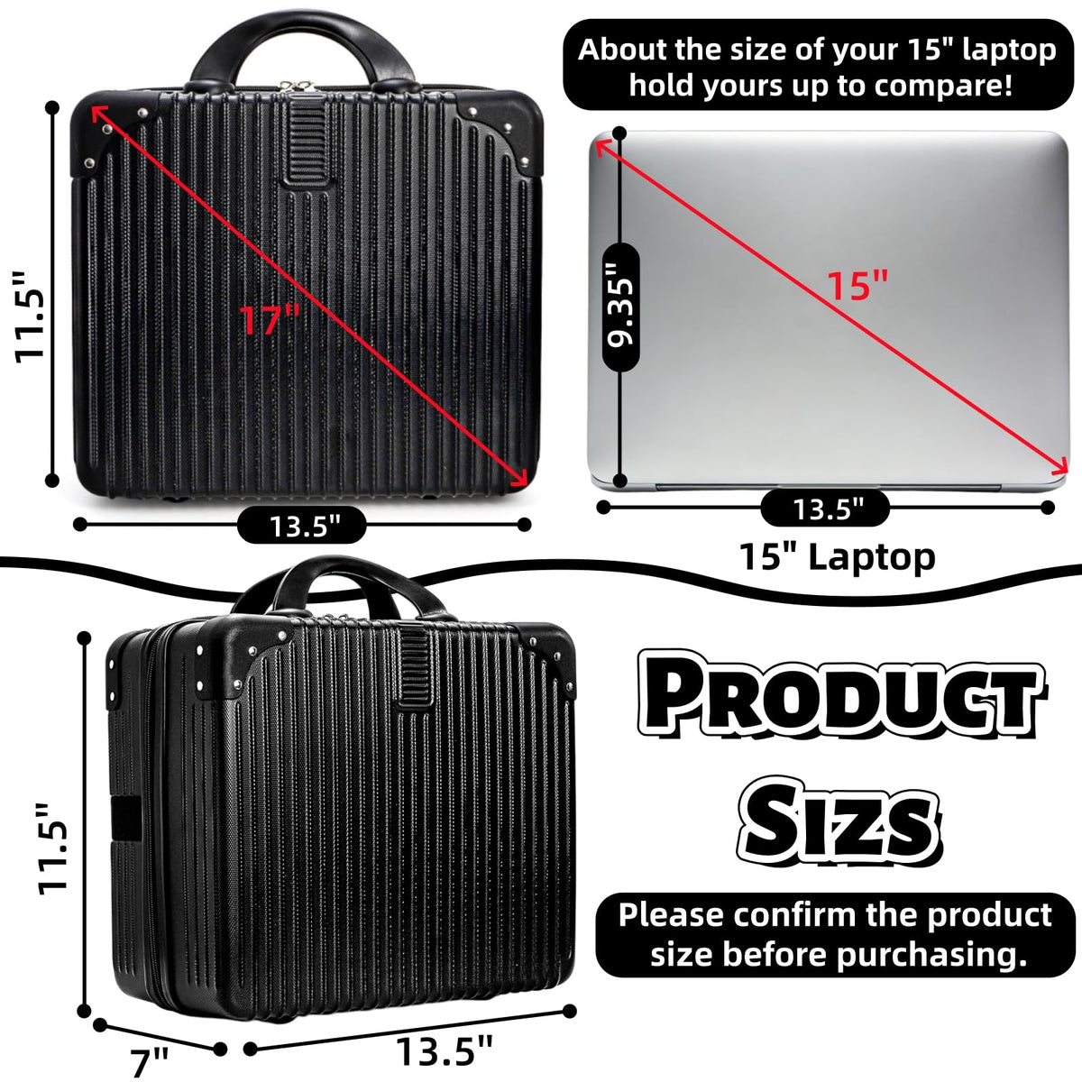 Acshio elastic band back strap keeping the case secure on luggage
