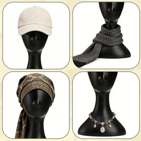 Acshio neck-jack compatible head for secure washing and precise styling.