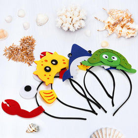 Acshio jellyfish headband: vibrant accent for whimsical party favors.