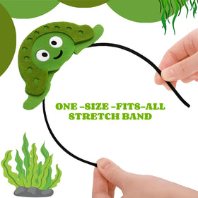 Acshio whale headband: spacious fit that stays put during sunny celebrations.
