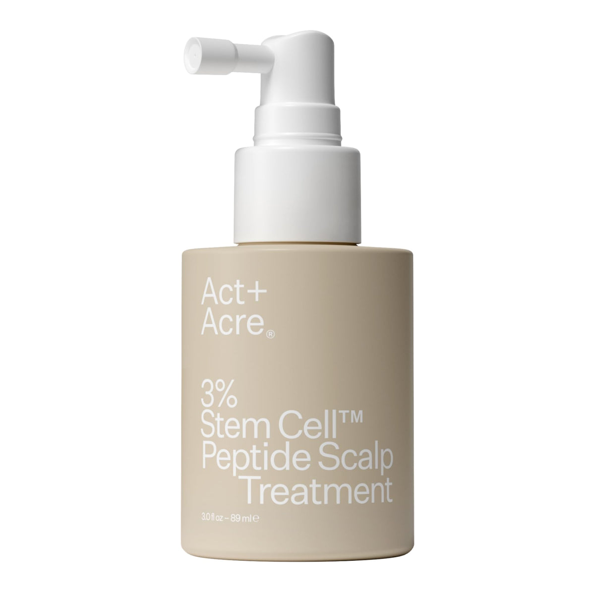 ACT+ ACRE stem cell peptide bottle pump for precise daily scalp care