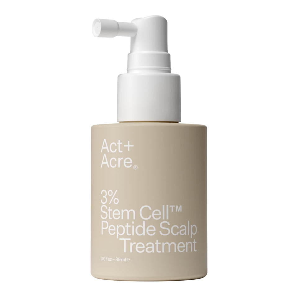 ACT+ ACRE stem cell peptide bottle pump for precise daily scalp care