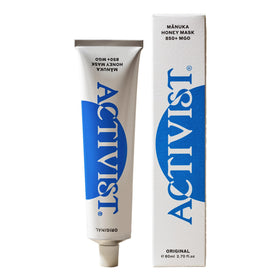 ACTIVIST Manuka Honey Mask jar close-up highlighting hydrating formula