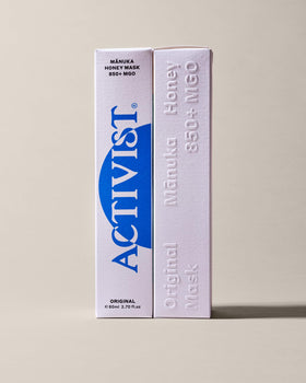 ACTIVIST Manuka Honey Mask texture swatch illustrating nourishing consistency