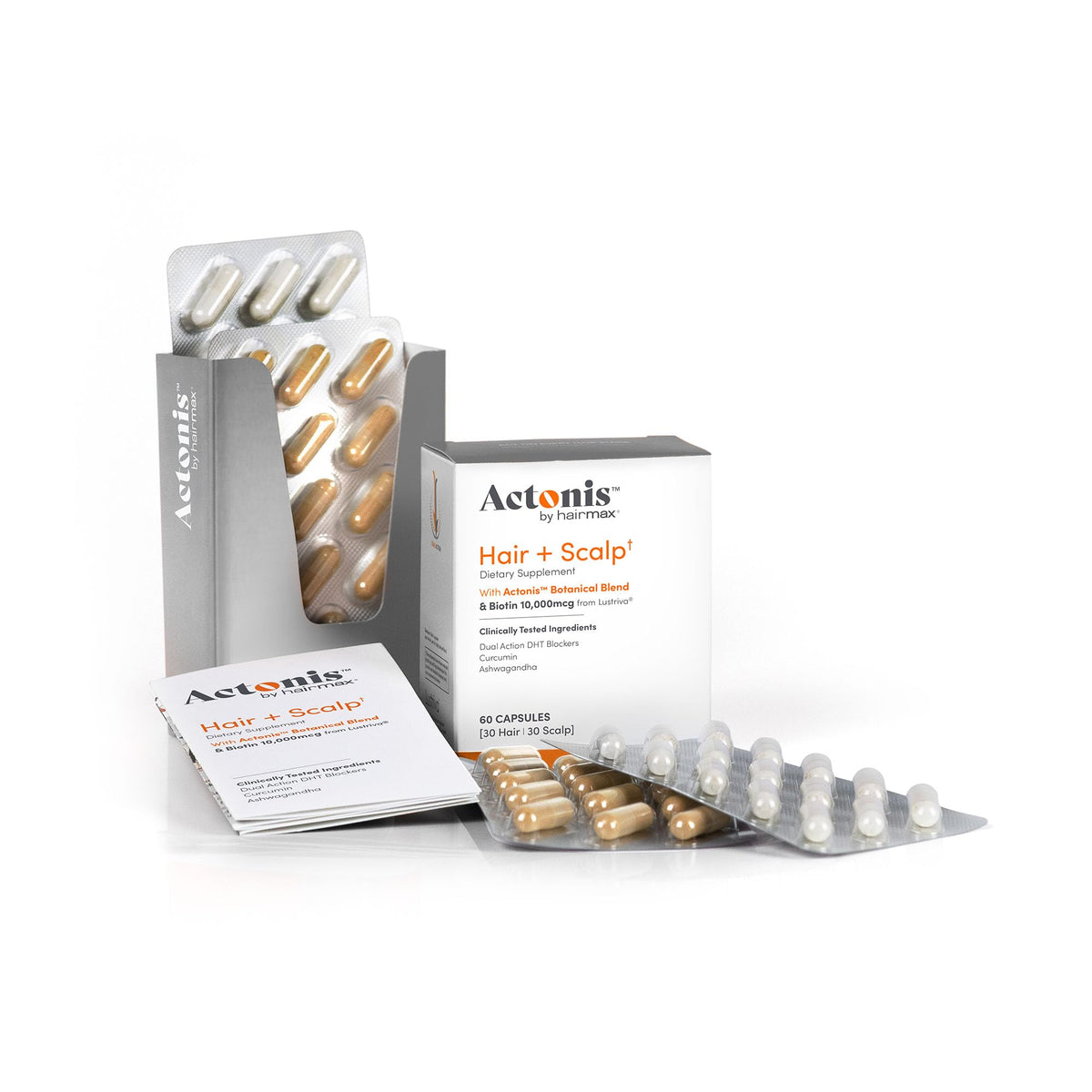 Actonis daily dosage spoon demonstrates simple, consistent supplement routine.