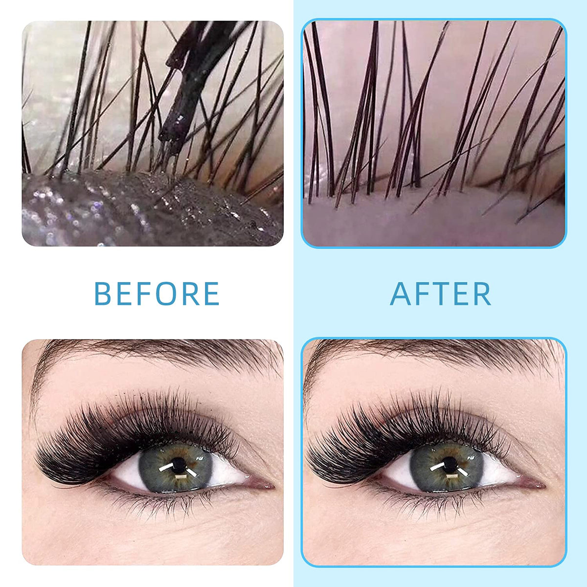 ACTROL Eyelash Cleanser Concentrate fragrance-free formula reduces irritation risk.
