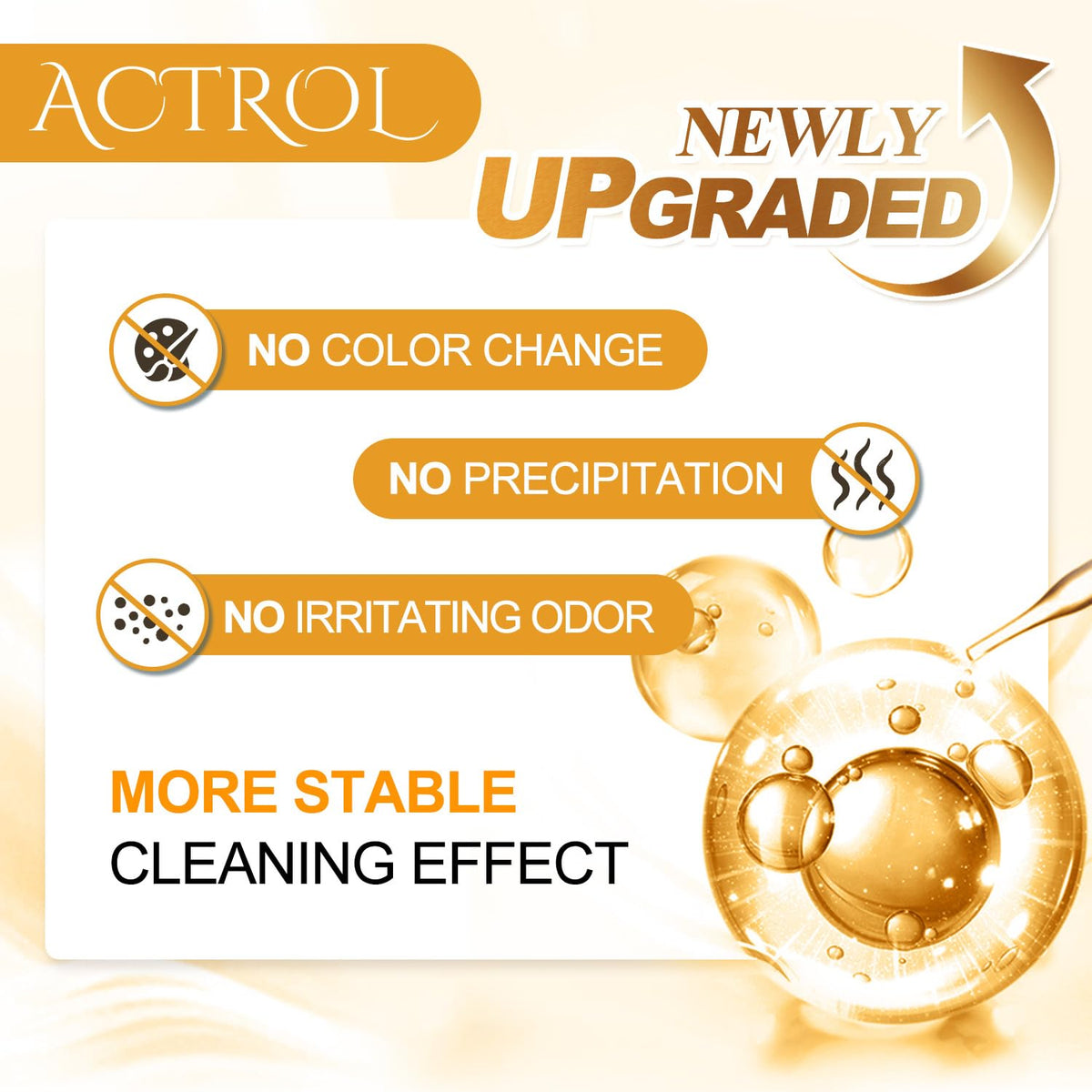 ACTROL eyelash shampoo concentrate foaming lather cleans lash extensions gently