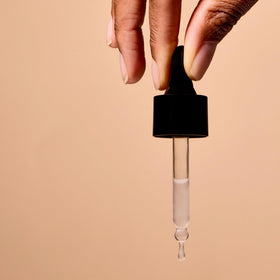 Acure AI Peptide Serum pump dispensing for easy application.