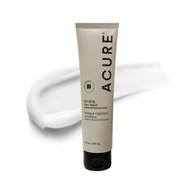 Acure Bonding Hair Mask packaging image showing a clean jar for weekly deep conditioning.