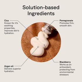 Acure Brightening Day Cream cica ingredient closeup emphasizing soothing support