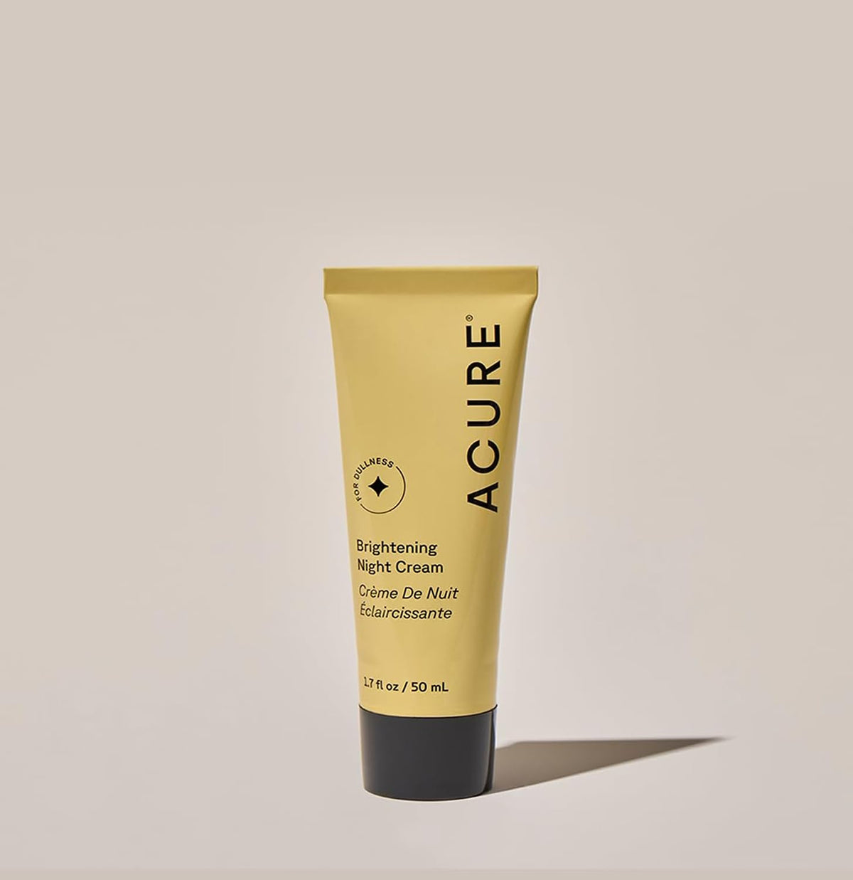 Acure night cream enhances your nightly skincare ritual with hydration.