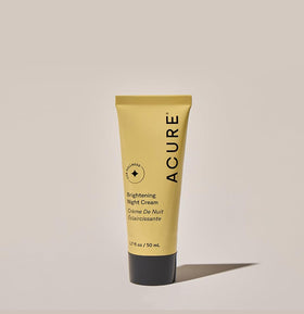 Acure night cream enhances your nightly skincare ritual with hydration.