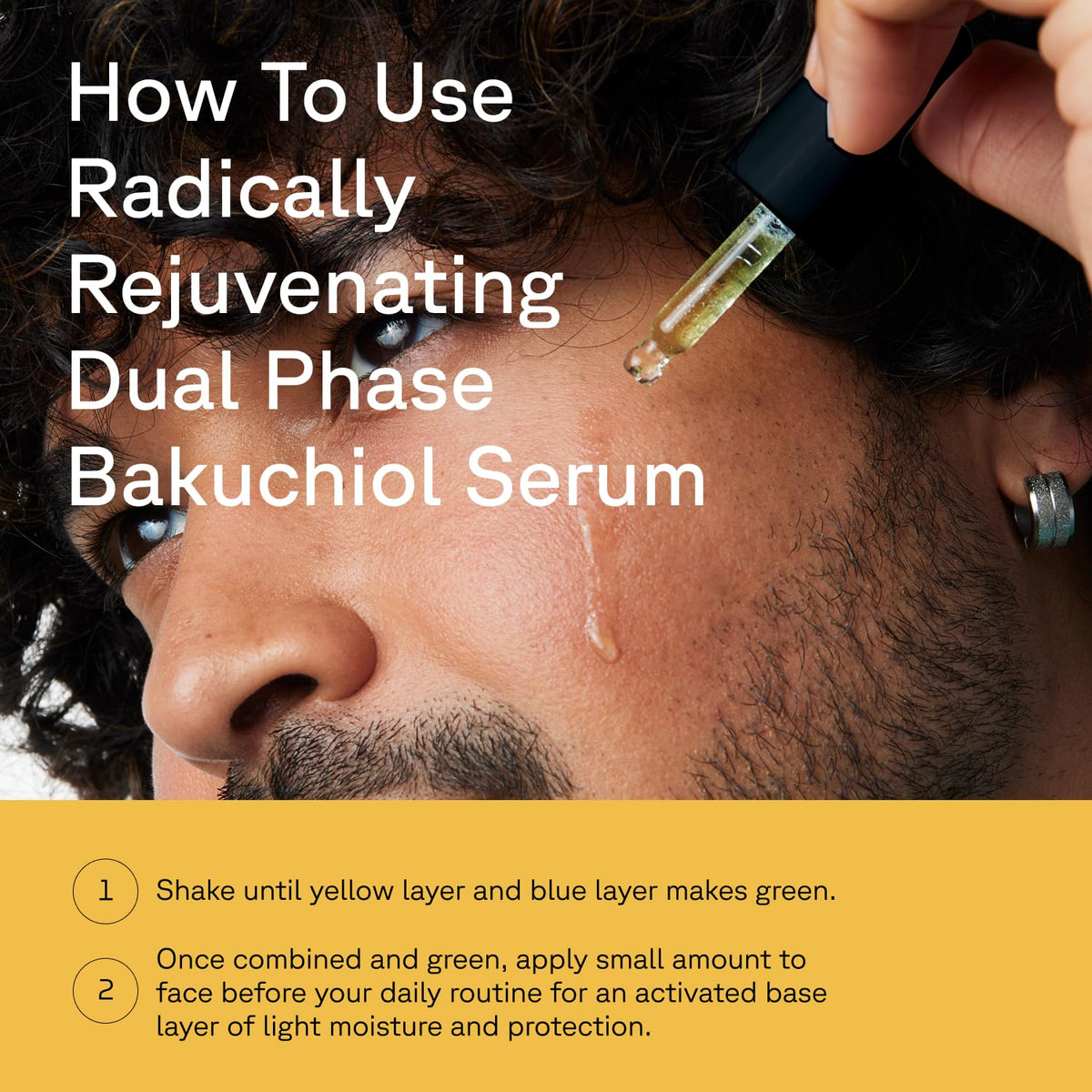 Acure Eggplant Turmeric Holy Basil blend vial emphasizes natural ingredient power.