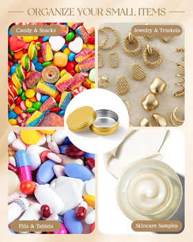 Acxetx DIY gifts: small tins for candles, salves, or balms.
