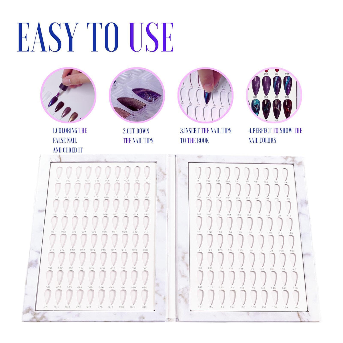 Acycoin2A durable-book cover protects colors during busy salon days.