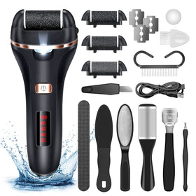 AdamPark electric callus remover with black handle for precise foot care and smooth skin