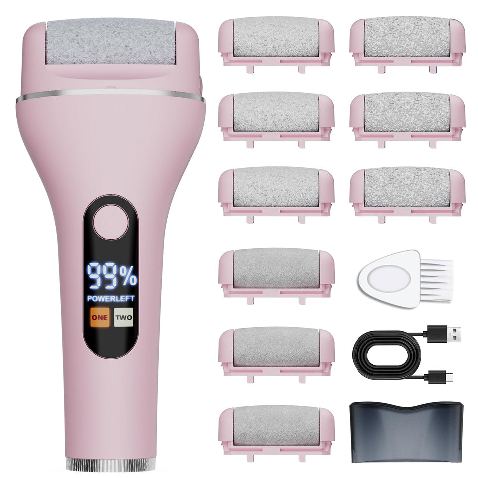 AdamPark Electric Callus Remover front view for easy home foot care.