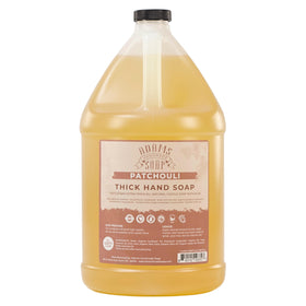Adams Handmade Soap patchouli hand soap bottle for gentle cleansing