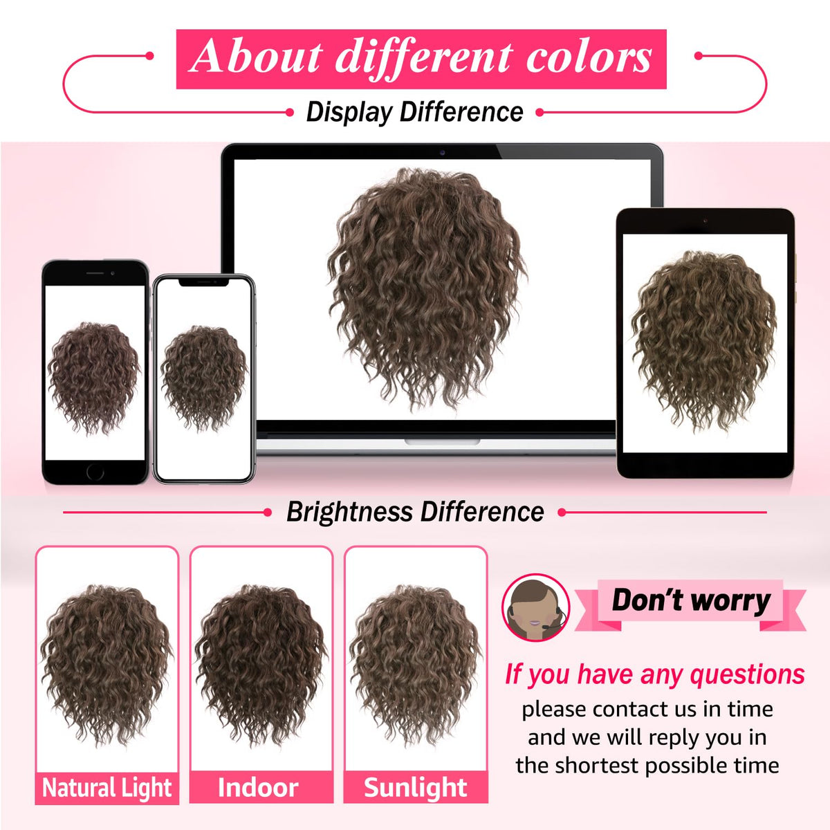 Adancyler black color finish blends seamlessly with natural hair shade.