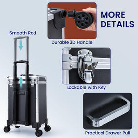 Adazzo 360-degree wheels for smooth, versatile movement