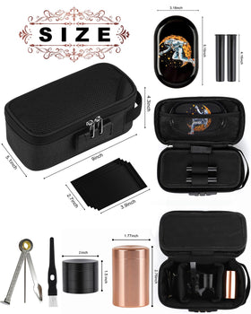 ADCTMOB grinder accessory ready for compact storage and on the go prep