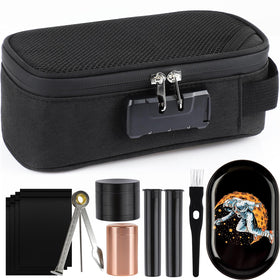 ADCTMOB travel organizer bag with waterproof zipper ensuring durable protection on trips