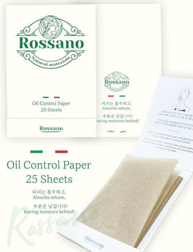 ADDERENITY ROSANO oil-control papers pack, absorbent on-the-go for shine management.