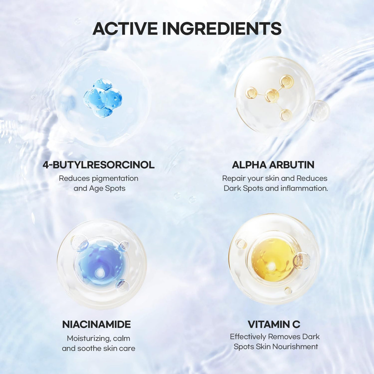 Adellina ingredients alpha-arbutin niacinamide featuring brightening and barrier-supporting action.