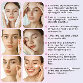 Morning glow after using Adellina wrap patches in a 144-pack.