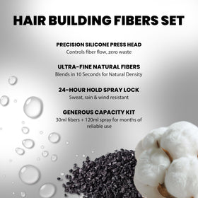 Adglamful Quick-Application Hair Fiber: easy handling for daily use.