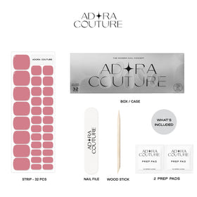 Adora Couture UV lamp curing process enabling at home pedicure