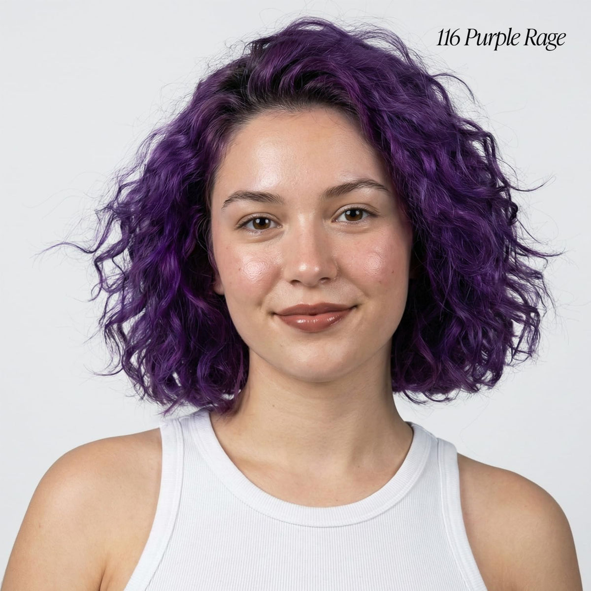 Swatches of Adore Purple Rage showing rich purple pigment
