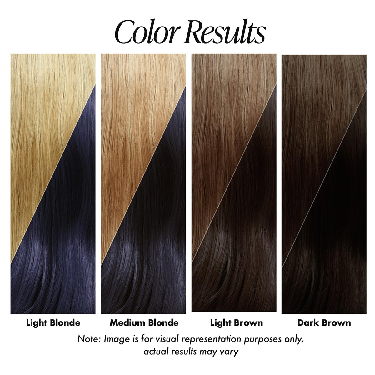 Adore Royal Navy color swirl illustrating high-pigment blue