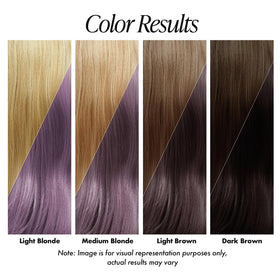 Adore 090 Lavender color swatch demonstrates rich lavender coverage