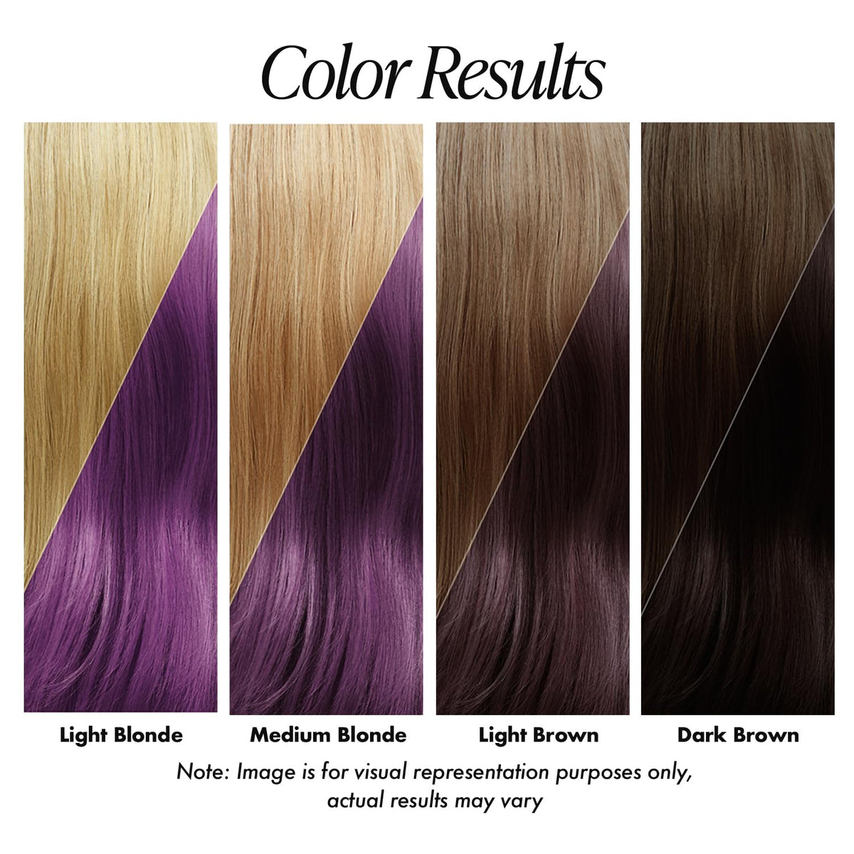 Adore Violet Gem application swirl for smooth, even color application