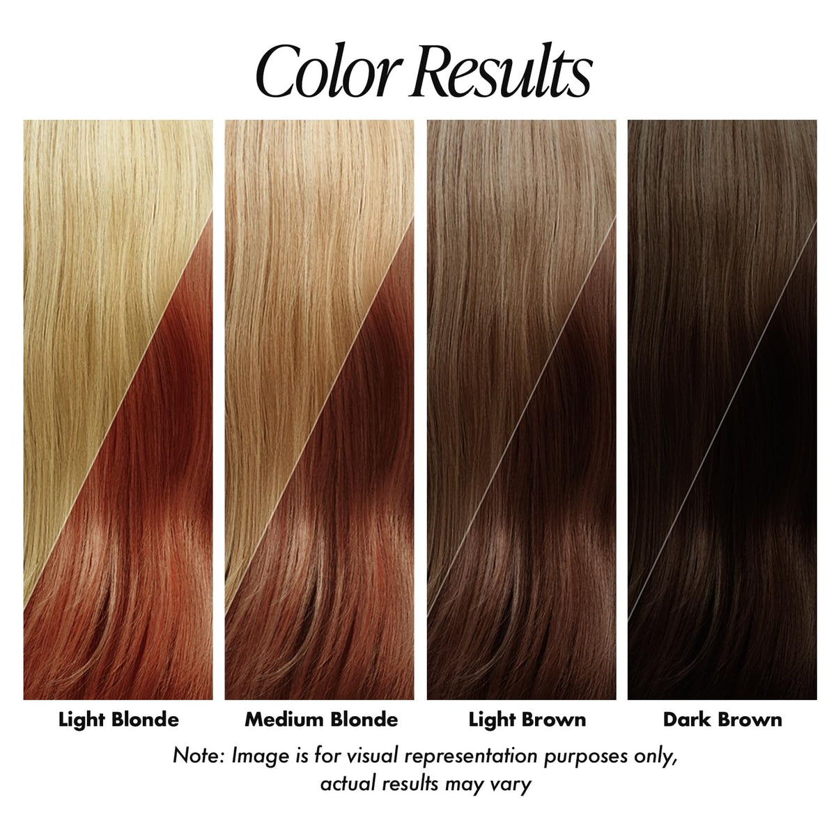 Applying Adore Cajun Spice dye on hair for even coverage
