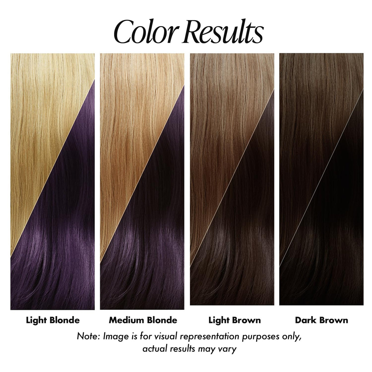 Finished Adore eggplant shade on hair delivers deep, salon-like depth.