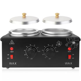 Adoture dual pot design supports efficient waxing routines with separate warming spaces