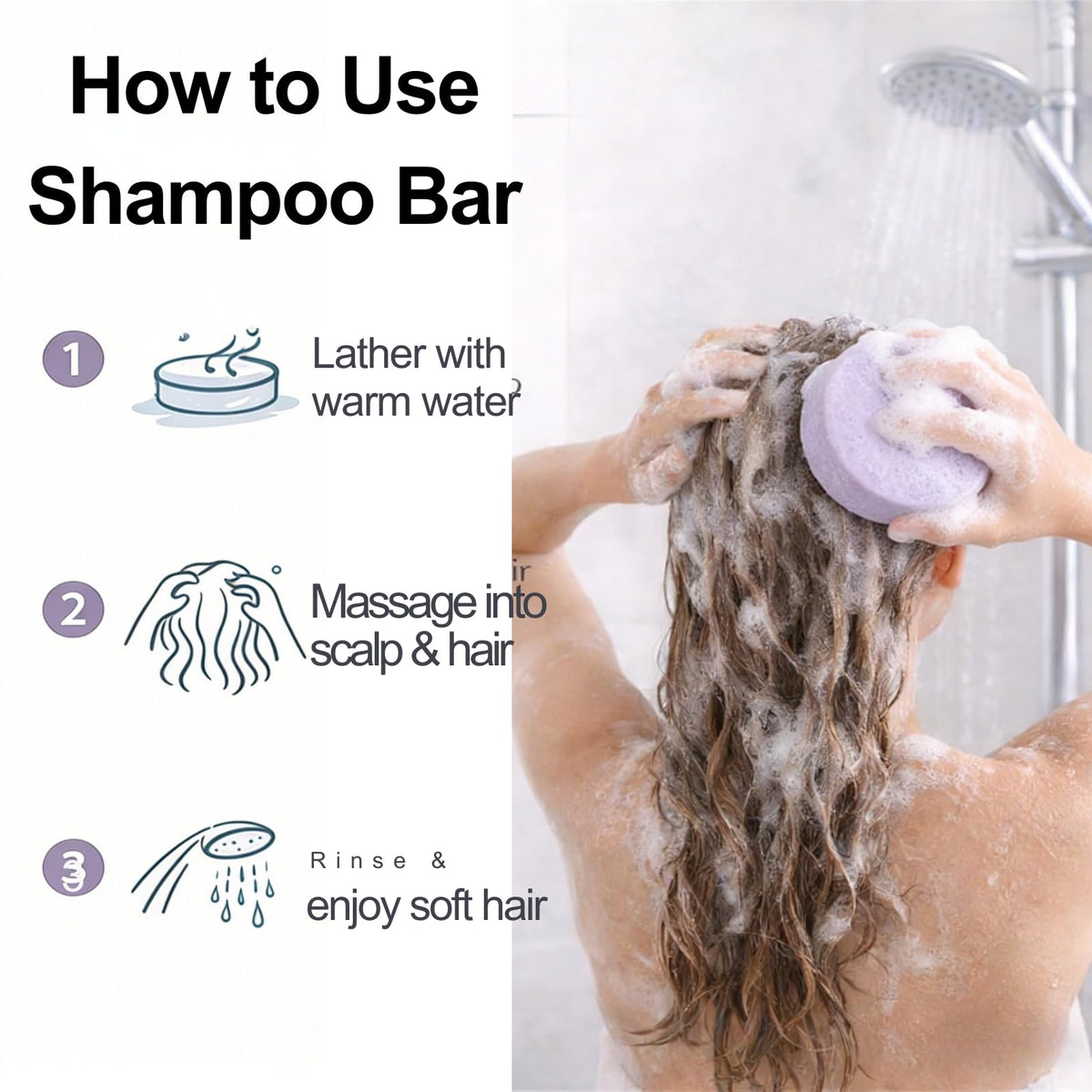 ADUTRY Blueberry Fields hair care routine setup suggesting healthier-looking hair.