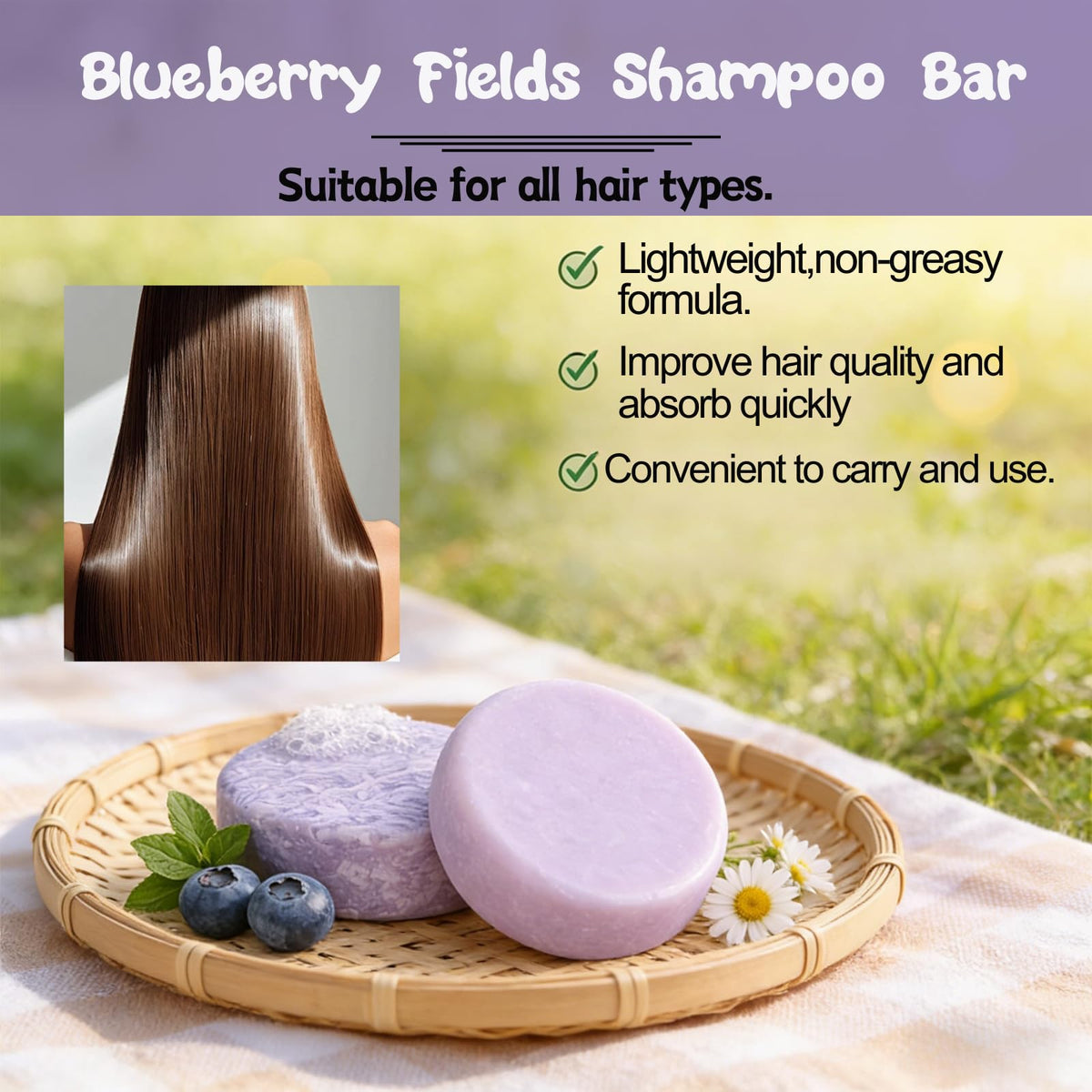 ADUTRY Blueberry Fields packaging close-up, ideal for gifting or daily use.