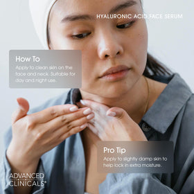 Advanced Clinicals 2pc set packaging display suggesting convenient home skincare routine